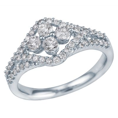 3/4ct TW Round Diamond Ring