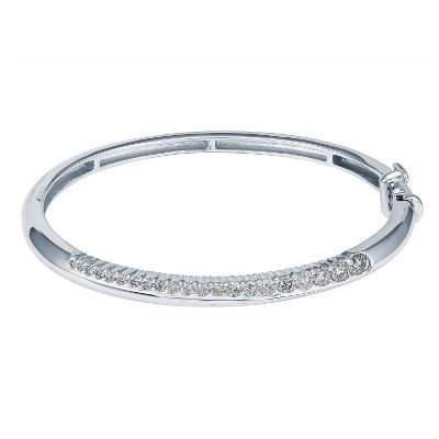 1 1/4ct TW Graduated Diamond Bracelet