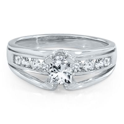 <i>Sophia</i>, 1ct TW Diamond Engagement Ring