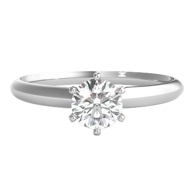 1/2ct Diamond Engagement Ring, IGI Graded