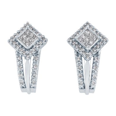 1/2ct TW Diamond Earrings