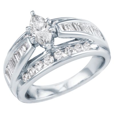 1 1/2ct TW Diamond Engagement Ring
