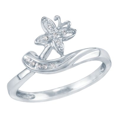 .03ct TW Round Diamond Ring