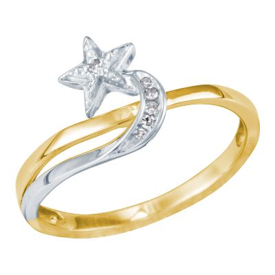 .03ct TW Round Diamond Ring