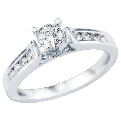 5/8ct TW Diamond Engagement Ring, IGI Graded