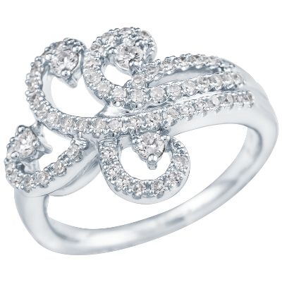 1/2ct TW Round Diamond Ring