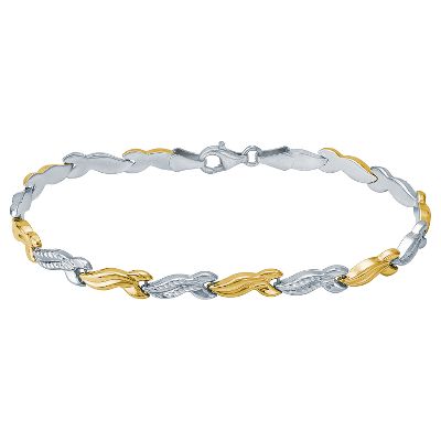 Wavy Link Bracelet