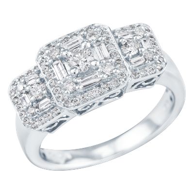 3/4ct TW Diamond Anniversary Ring