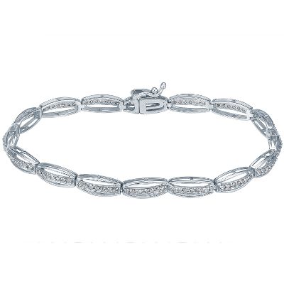 1ct TW Round Diamond Bracelet