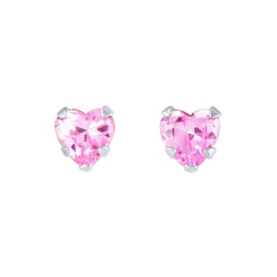Baby Pink Cubic Zirconia Earrings