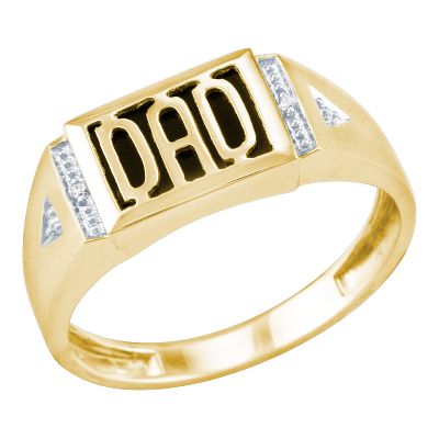 Men's Black Onyx Ring