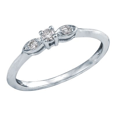 1/8ct TW Round Diamond Ring