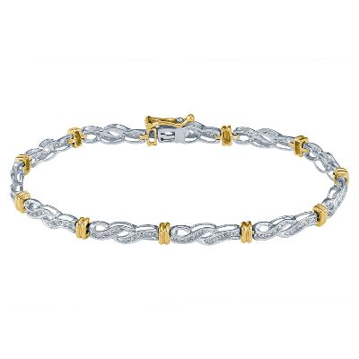 1/2ct TW Diamond Bracelet