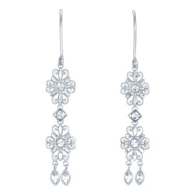 Flower Dangle Earrings
