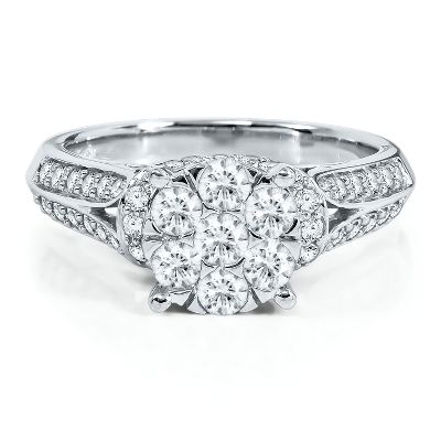 1ct TW Diamond Engagement Ring