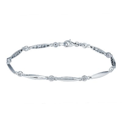 .03ct TW Round Diamond Bracelet
