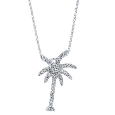 1/7ct TW Diamond Pendant