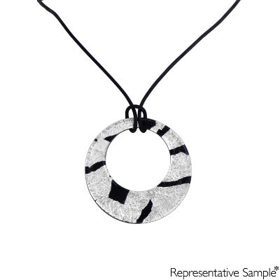 Circle Venetian Glass Pendant