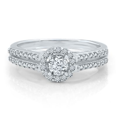 5/8ct TW Diamond Engagement Ring, IGI Graded
