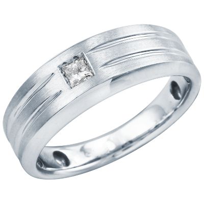 1/7ct TW Men's Diamond Ring