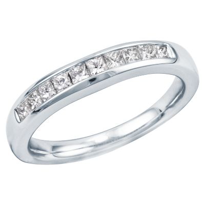 1/2ct TW Contour Diamond Ring