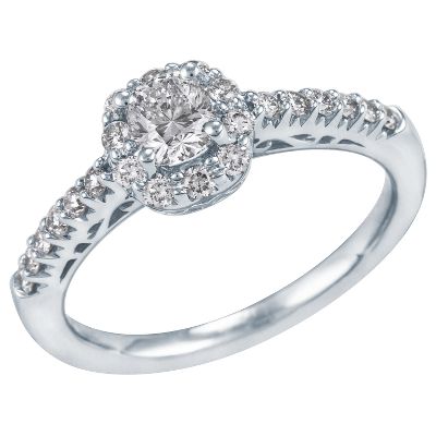 3/4ct TW Diamond Engagement Ring, IGI Graded