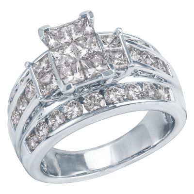 3ct TW Diamond Engagement Ring