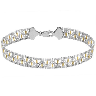 Beaded Swirl Bracelet