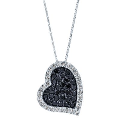 5/8ct TW Heart-Shaped Diamond Pendant