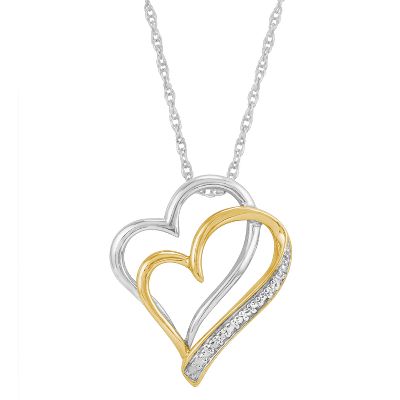 Double Heart Pendant