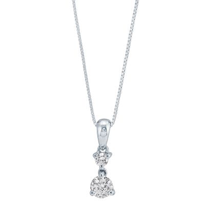 1/4ct TW Diamond Pendant, IGI Graded