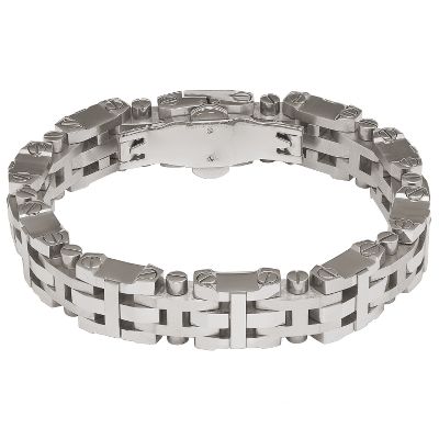 Men's H Link Bracelet