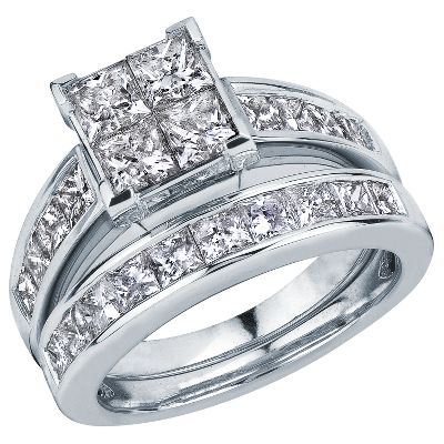 3ct TW Diamond Engagement Ring Set