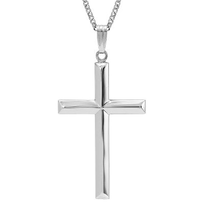 Domed Cross Pendant