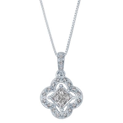 1/3ct TW Diamond Pendant