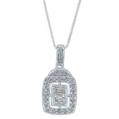 1/3ct TW Diamond Pendant