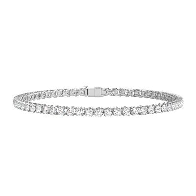 3ct TW Round Diamond Bracelet
