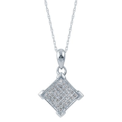 1/10ct TW Diamond Pendant