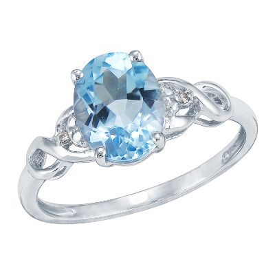 Blue Topaz Ring