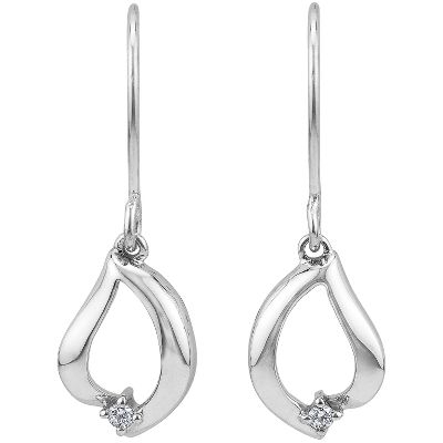 .05ct TW Diamond Earrings