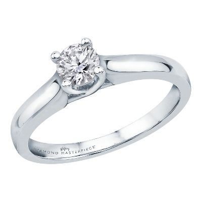 3/8ct Diamond Engagement Ring, GIA® Graded