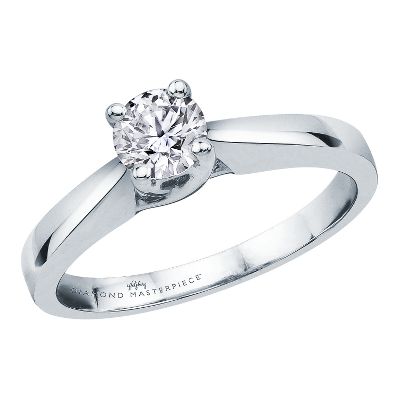 1/2ct Diamond Engagement Ring, GIA® Graded