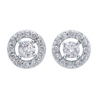 1/2ct TW Diamond Earrings