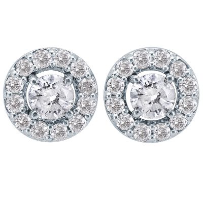 1ct TW Diamond Earrings