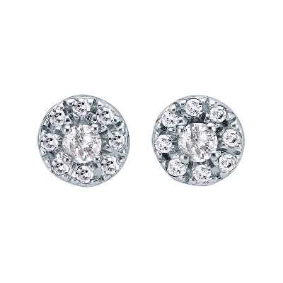 1/4ct TW Diamond Earrings
