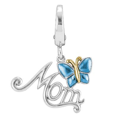 Butterfly Mom Charm