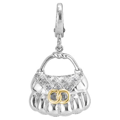 .03ct TW Diamond Purse Charm