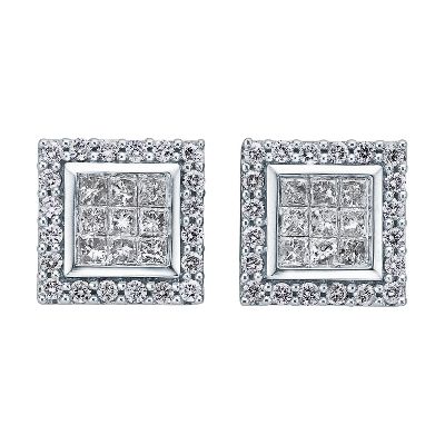 2ct TW Diamond Earrings