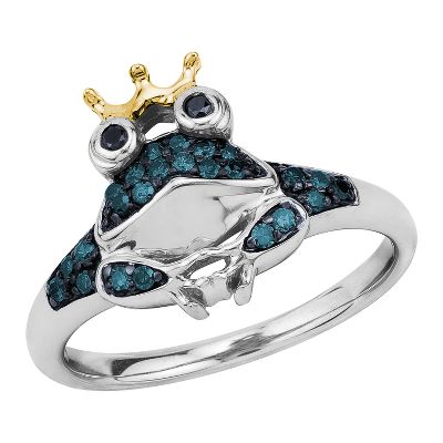 1/5ct TW Frog Diamond Ring