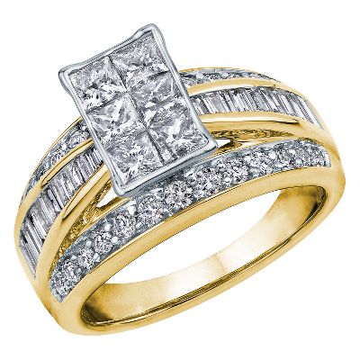 2ct TW Diamond Engagement Ring